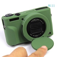 Will Soft Rubber Silicone Cases Cover For G7X Mark 3 G7X III G7X3 Protectors Camera