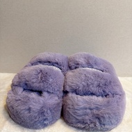 Balenciaga✨762826 毛毛拖鞋厚底拖鞋 #39