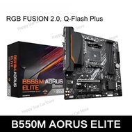 B550M AORUS ELITE Motherboard AMD B550 Socket AM4 DDR4 PCI-E 4.0 M.2 SATA III 4000(OC)MHz USB3.2 B55