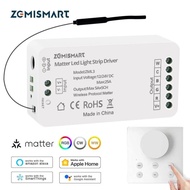 Matter Led Light Strip Driver RGBCCT Antenna Strong Signal Wireless Knob Switch Homekit Smartthings 