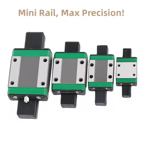 High Precision Small Slide Rail Miniature Slider MGN/MGW7C/9C/12C/15C/7H/9H/12H/15H Anti-Rust Can Be