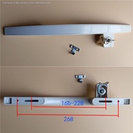 Refrigerator freezer door handle with lock Freezer door hardware Handle accessories Kitchen cabinet handle