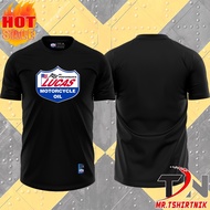 Lucas Oil Baju Tshirt Microfiber