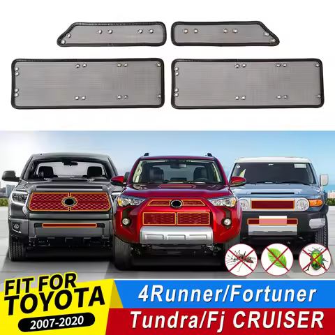 2007-2022 For Toyota 4runner Tundra FJ Cruiser Fortuner Grille Insect Prevention Modification Access