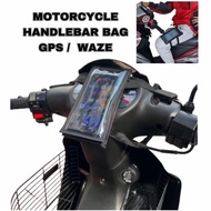 Motorcycle Handlebar Bag Beg Phone Holder Waterproof Bag for Gps Beg for Runner Bag Ride Motorcycle 
