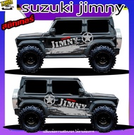 สติ๊กเกอร์ suzuki jimny ซูซูกิ จิมนี่ สติกเกอร์ติดข้างประตู ได้2ด้าน ทำแบบเปลี่ยนข้อความฟรี สนใจทัก