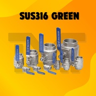316L Stainless Steel / 316 Stainless Steel Ball Valve / SUS 304 Stainless Steel Ball Valve/ Female B