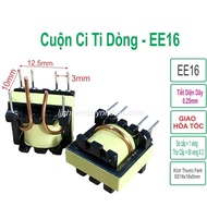 EE16 isolation transformer, current coil (0.25mm Copper Wire)