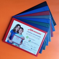 Adventurer Certificate Holder short letter size CH-3 and a4 ch by box