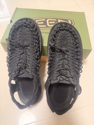 KEEN UNEEK 黑色 編織 涼鞋