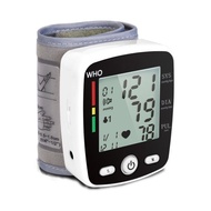 Wrist Cuff Blood Pressure Monitor Electronic Sphygmomanometer Rechargeable Digital Tensiometer Large