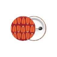 烏魚子印花徽章