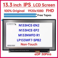 13.3 Inch IPS LCD Screen N133HCE-EN2 LP133WF7-SPB2 M133NWFD R1 N133HCE-EP2 Display Matrix Panel Repl