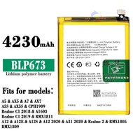 Oppo A3S A5S A5 A12 A12E A12S A31 2020 Realme 2/C1 2018/2019 CPH1909 Battery BLP673 Battery