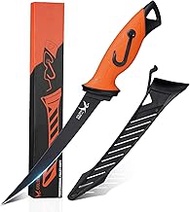 Golden Bird Boning Knife, 19cm Steak Knife 5Cr15mov with Sheath Fillet Knife with Ergonomic Handle f