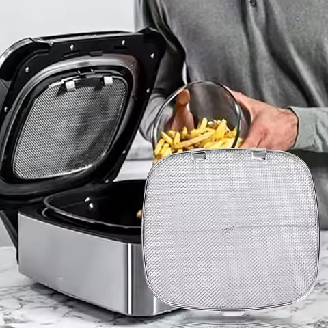 Replacement Splatter Shield for Ninja Foodi AG301 5-In-1 Indoor Grill, Stainless Steel AG300 AG300C 