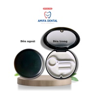 [CÓ GƯƠNG]Hộp Đựng Khay Niềng Răng Hộp Đựng Hàm Duy Trì Khay Tẩy Trắng Invisalign Hộp Đựng Răng Giả