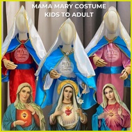 ❤ ✆ ☃ MAMA MARY COSTUME FOR KIDS TO ADULT