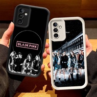 O-18 BLACKPINK Casing for Samsung Galaxy A35 A04s A34 A25 A05S A36 A26 A56 5G Black and White
