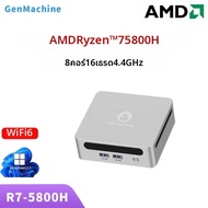 AMD | มินิคอมพิวเตอร์ AMD Ryzen R7-5800H สำหรับเล่นเกม LOL ใช้งานธุรกิจ สำนักงาน ออกแบบสวยงาม