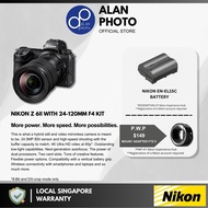 Nikon Z6 II Z 6II Mirrorless Digital Camera Body &amp; with 24-70mm F4 len &amp; with 24-120mm F4 len | Nikon Singapore Warranty