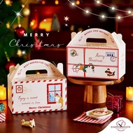 christmas Cookie box 5 Handles letter mail Rope Not Included