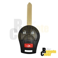 TOMBOL Nissan March 3 Button Key Shell Housing Remote Casing