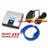 LINKSYS Linkswear PAP2T SIP VOIP ATA Phone Adapter 2 FXS PAP2T-NA