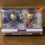 【會場版 | 全新】Hot Toys Ironman Mark 85 & Rescue Cosbaby set (Light-up function)