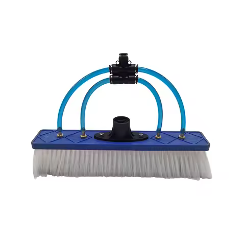Solar Cleaner Water Fed Brush 12 Inch with Euro Socket for Window Cleaner (No Pole)