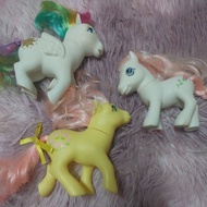Preloved Vintage My little Pony G1 G2 G3