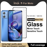 Imak Motorola Moto G14 4G / G64 5G Tempered Glass Full Glue Cover Screen Protector Protective Film
