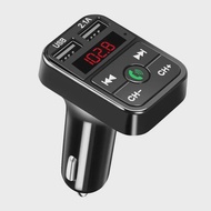 FM Transmitter Bluetooth Car 3.1A Dual USB Port+Type-C Wireless Call Handsfree Aux Modulator Audio