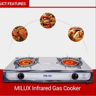 Milux Infrared Gas Cooker Stove MSS-8122IR