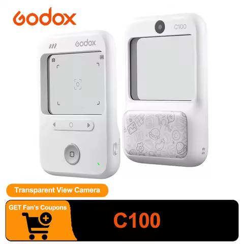 Godox C100 Portale Mini Transparent View Camera for Outdoor Photography Vlogger Recoding