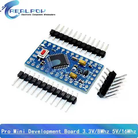 Pro Mini 328 Mini 3.3V/8M 5V/16M ATMEGA328/PB Development Board ATMEGA328P-AU 3.3V/8MHz 5V/16MHZ for