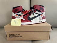 Aj1/Air jordan 1 off white chicago (us11)