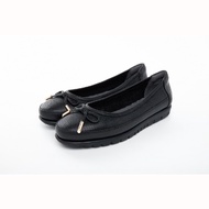 8841-141 Barani Black Leather Pumps/Ballet Flats / Fast Delivery / Designer Shoes / Premium Quality / Comfort / Padded Insoles