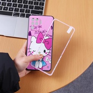 Samsung A01 A01 Core A11 A21S A31 A51 A71 A12 A22 4G 5G A32 4G 5G A52 A72 A03S 2 in 1 cartoon character Phone case W Tempered Glass