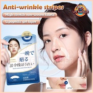SG【Fast Delivery】Nasolabial Folds Mask Patch Face Wrinkle Repair Patch Smile Line Patch Forehead Wri