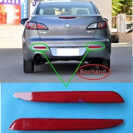 Car body accessories rear bumper reflector lamp for Mazda 3 2008-2012 BL sedan hatchback