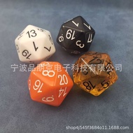 20 Sides 38MM Solid Color Dice, D20 Transparent Color Dice