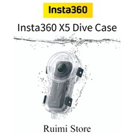 Insta360 X5 Ultra-Clear Invisible Dive Case: Waterproof & Durable