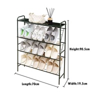 Shoes Rack Stackable shoe organizer metal shoe rack   Organizer Shelf Space Saving 4 Tier 5 Tier