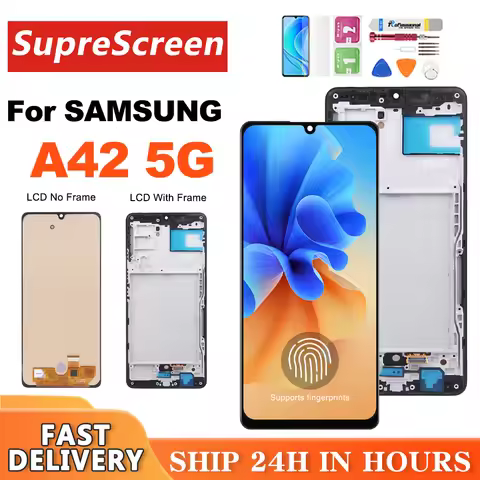 OLED For Samsung A42 5G A426B A426B/DS A4260 LCD Display Touch Screen Digitizer Assembly Replacement