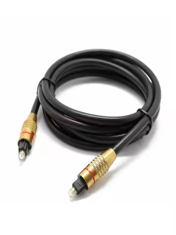 Gold-plated Connector Audio Fiber Optic Cable Toslink Audio Cable OD6.0 Digital Square Interface Aud