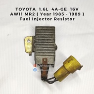 Used Japan Toyota MR2 AW11 28515-52010 Fuel Injector Resistor Unit 4AGE 16V 1985 - 1989