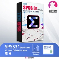 IBM SPSS Statistics 31 Latest | Lifetime License | Windows + Mac | AI Output Assistant Included IBM
