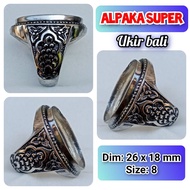 Super burnt alpaca agate and alpaca gemstoneRing.08