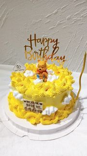 Winnie the Pooh手工蛋糕